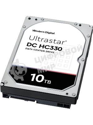 Жесткий диск SAS 10Tb 7200RPM 12Gb/ S 256MB DC HC330 WUS721010AL5204_0B42303 WD