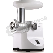 Мясорубка электрическая Kenwood MG450 белый, 1400 Вт, 1.5 кг/мин, реверс, защита от перегрузки, насадки - 5