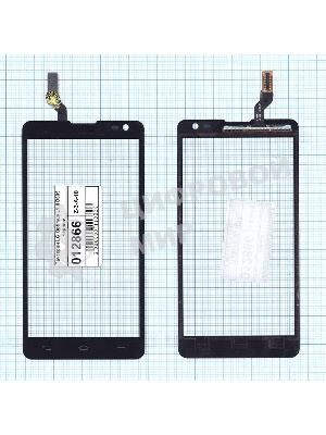 Сенсорное стекло (тачскрин) для LG Optimus L9 II D605, черное