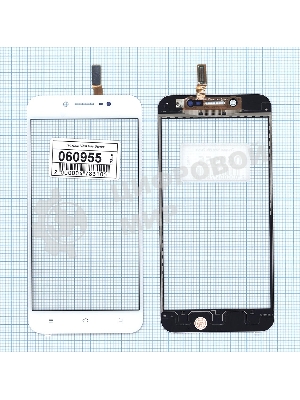 Сенсорное стекло (тачскрин) для Vivo V5s, белое