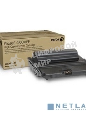 Картридж лазерный Xerox 106R01412 черный для Xerox Ph 3300 (8000 стр)(Channels)