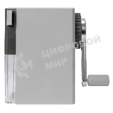 Точилка для карандашей механическая Kw-Trio 305Agr, 1 отверстие, 8мм пластик, серый