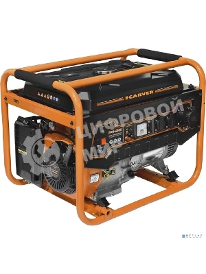 Электрогенератор бензиновый Carver PPG-6500, 5.5 кВт, 74 дБ, 79 кг