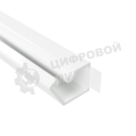 Кабель-канал 10х10 L2000 пластик TMR с клейкой пленкой ДКС 00301