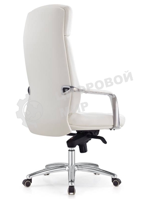 Кресло Бюрократ DAO/WHITE белый, кожа