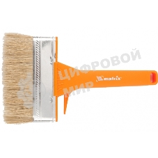 Кисть плоская Matrix для фасадных работ, 120х35 мм, натуральная щетина, пластиковая рукоятка