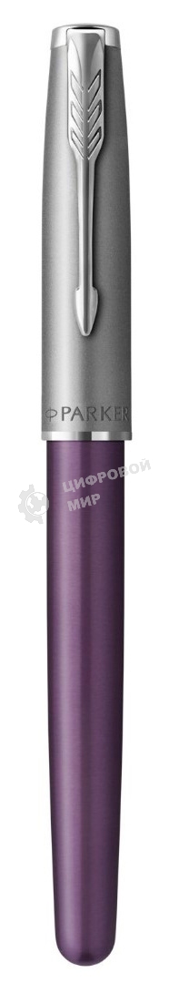 Ручка перьевая Parker Sonnet Essentials SB F545 (CW2169366) LaqViolet CT, F, сталь нержавеющая, подарочная коробка