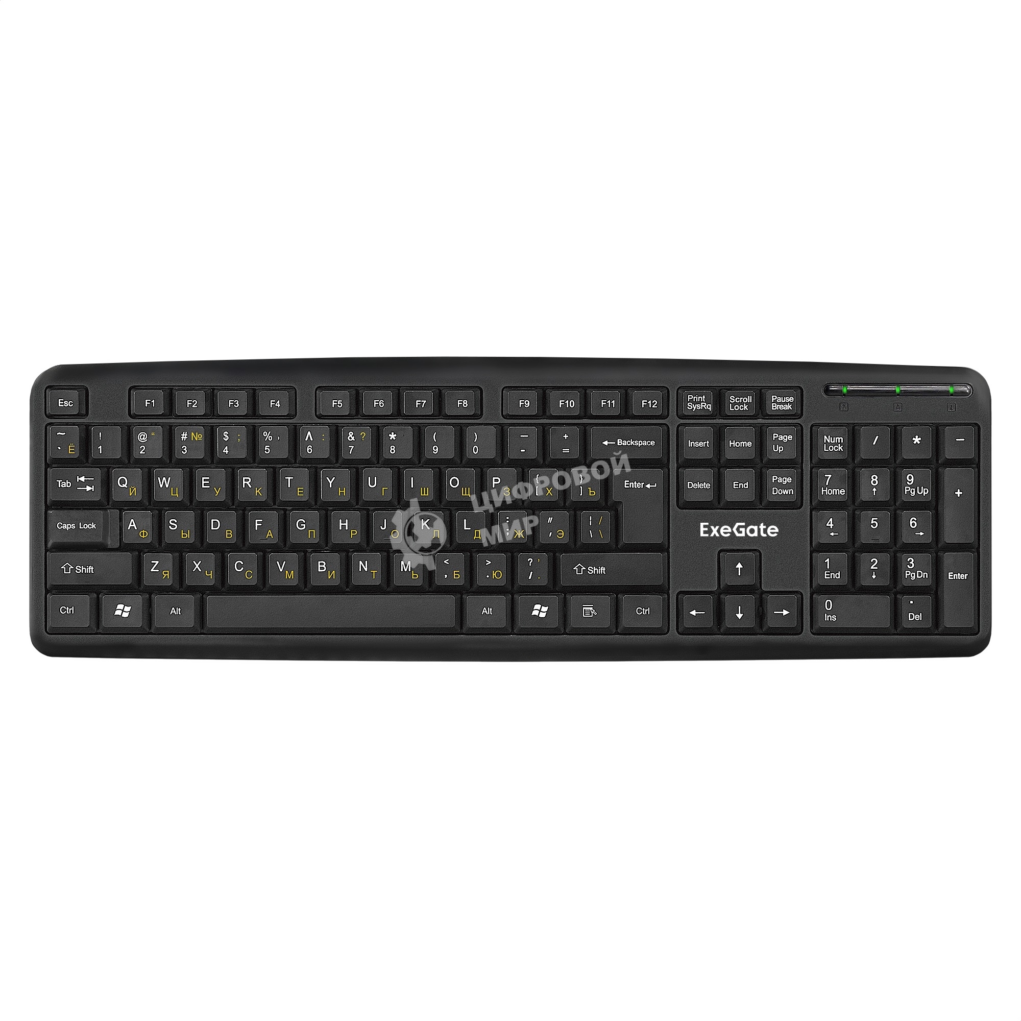 Клавиатура ExeGate Professional Standard LY-331S проводная, USB Type-A, чёрный