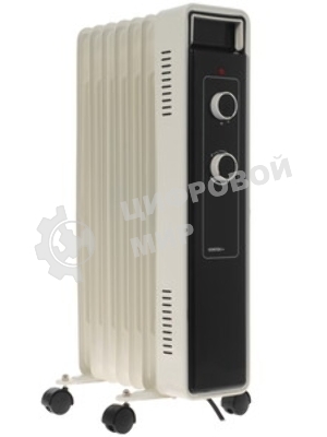 Обогреватель масляный Centek CT-6222-7 (7 секций) белый, 600/900/1500 Вт, 15 м2, 3 режима, термостат