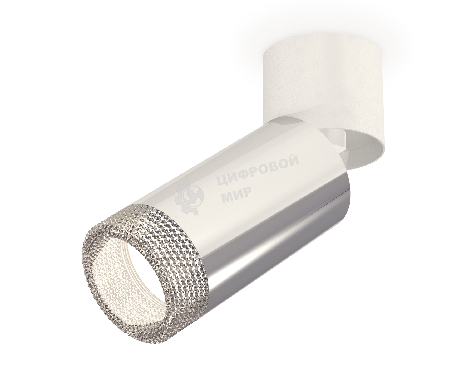 Светильник Ambrella Light XM6325031 PSL/WH/CL серебро полированное/белый/тонированный (A2220, C6325, N6150)