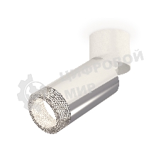Светильник Ambrella Light XM6325031 PSL/WH/CL серебро полированное/белый/тонированный (A2220, C6325, N6150)