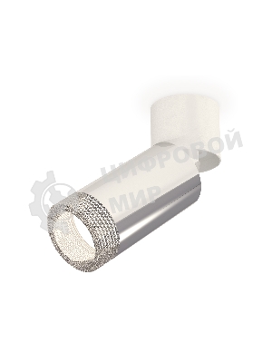 Светильник Ambrella Light XM6325031 PSL/WH/CL серебро полированное/белый/тонированный (A2220, C6325, N6150)
