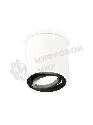 Светильник Ambrella Light XS7531002 SWH/PBK белый песок/черный полированный MR16 GU5.3 (C7531, N7002)