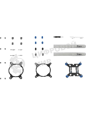 Система охлаждения Ocypus Delta L36 WH ARGB V2 White 300W/All Intel/AMD AM*/Screws