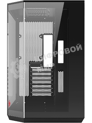 Компьютерный корпус Bloody BD-CC109 черный без БП ATX 10x120мм 2xUSB3.0 audio