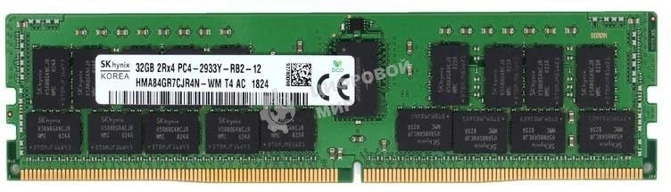 Память DDR4 Hynix HMA84GR7CJR4N-XNT4 32Gb DIMM ECC Reg PC4-25600 CL22 3200MHz