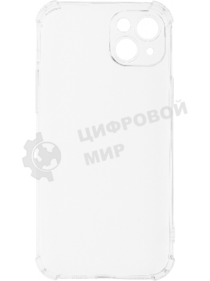 Чехол (клип-кейс) BoraSCO для Apple iPhone 15 Plus прозрачный