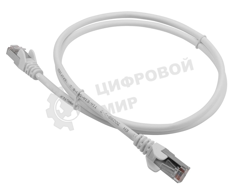 Кабель Патч-корд Lanmaster FTP LAN-PC45/S5E-0.5-GY вилка RJ-45-вилка RJ-45 кат.5е 0.5м серый LSZH (уп.:1шт)