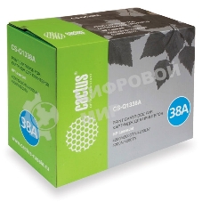 Тонер Картридж Cactus CS-Q1338A черный для HP 4200/4200DTN/4200LN/4200N/4200TN (13000 стр.)