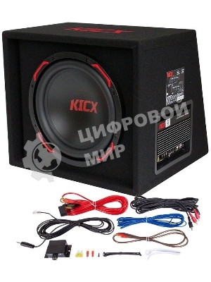 Сабвуфер автомобильный Kicx GT311BPA 350Вт активный (30 см/12
