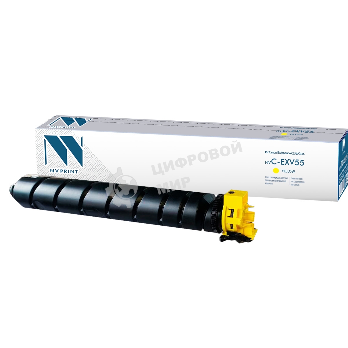 Картридж лазерный NVPrint совместимый NV-C-EXV55 Yellow для Canon IR Advance C256/C356 (18000k)