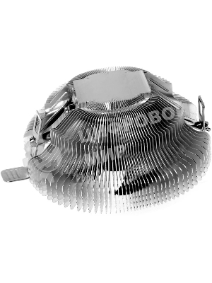 Кулер Cooler ID-Cooling DK-01S серебристый/черный 80мм алюминий 2200rpm 24db 3-pin 65W