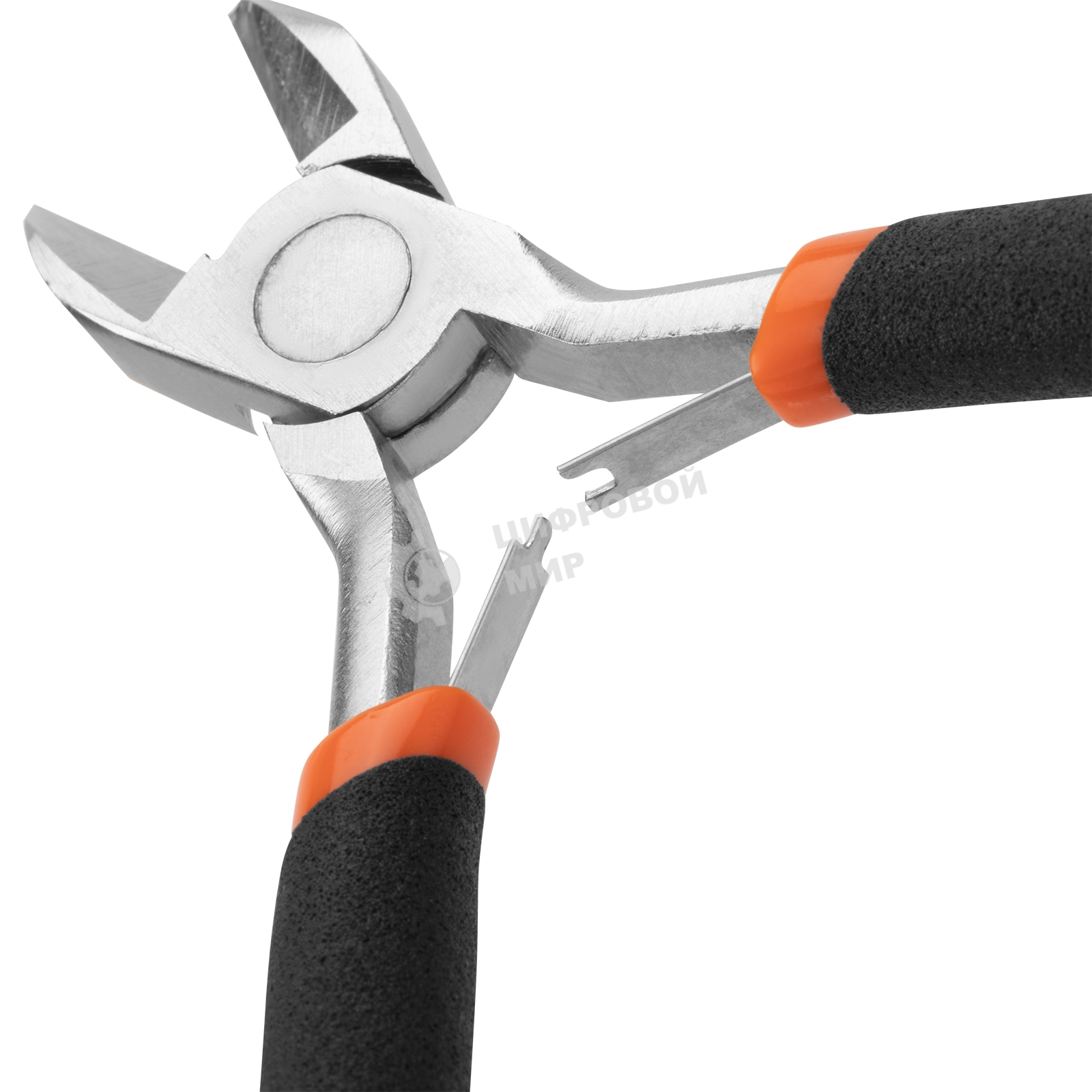 Бокорезы Sparta mini 130 мм, авторазжим, никелированные