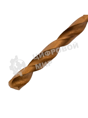 Сверло по металлу Matrix, 6 мм, HSS, нитридтитановое покрытие, цилиндрический хвостовик