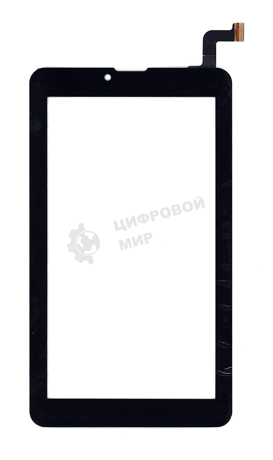 Сенсорное стекло (тачскрин) для Prestigio Wize 1177 4G, черное