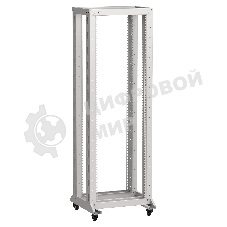 Стойка двухрамная ITK Linea LF35-24U66-2RM 24U 600 мм X 600 мм 700 кг серый