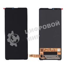 Дисплей для Sony Xperia 10 V в сборе с тачскрином черный orig lcd
