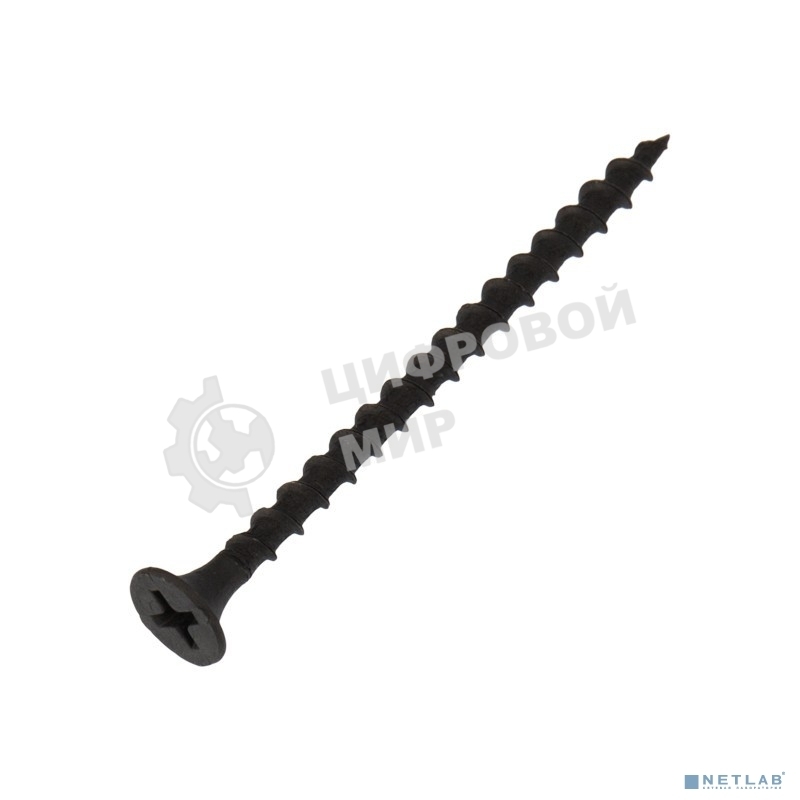 Саморез гипсокартон-дерево Kranz 3.5х55, пакет (50 шт./уп.)