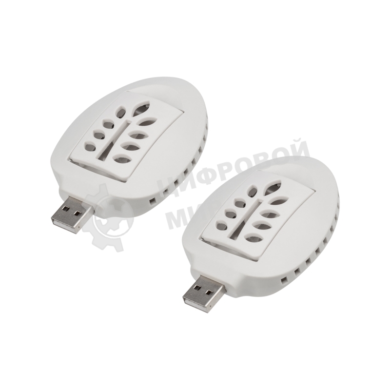 Комплект фумигаторов USB, S 30м²х2, белый ЧЕТЫРЕ СЕЗОНА