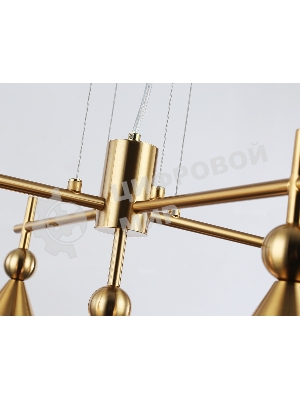 Люстра Ambrella light LH55276/5 BS/FR латунь/белый матовый E14*5 max 40W D520*1390