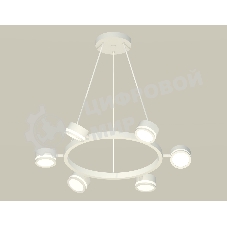 Светильник Ambrella light XB9191200/6 SWH/FR белый песок/белый матовый GX53 (C9191, N8412)