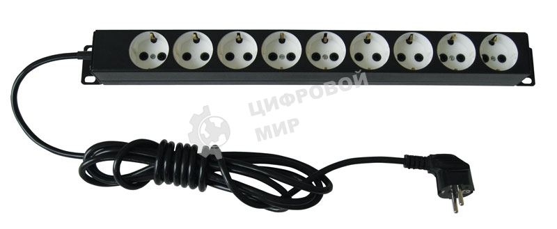 Блок силовых розеток 19