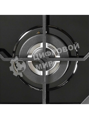 Газовая варочная панель LEX GVG 640-1 BLгазовая 1000-3500Вт 4конфорки газ контроль