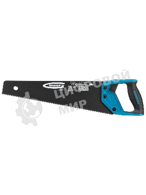 Ножовка Gross 24111 по дереву 40 3D кал.зуб тефл.покр.полотна 2-х комп.рук-ка