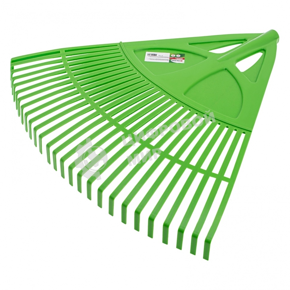 Грабли веерные пластиковые Palisad, 620 мм, 27 плоских зубьев, без черенка