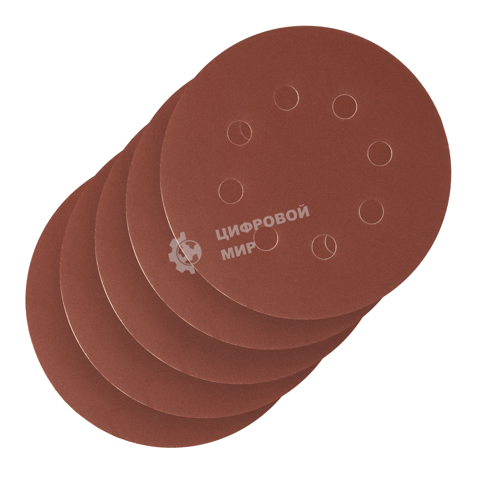 Круг абразивный Сибртех на ворсовой подложке под 