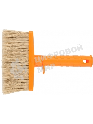 Кисть плоская Matrix для фасадных работ, 140х50 мм, натуральная щетина, пластиковая рукоятка