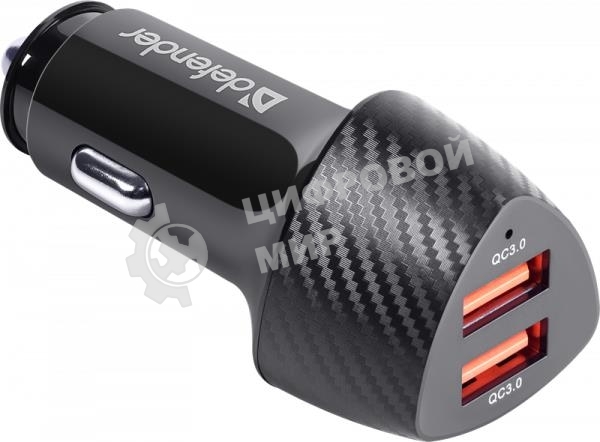 Зарядное устройство для авто Defender UCA-81 36W 2XUSB