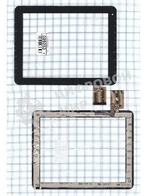 Сенсорное стекло (тачскрин) 8.0'' 171B (194x150 мм), черное