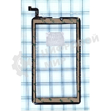 Сенсорное стекло (тачскрин) для Prestigio Wize 1177 4G, черное