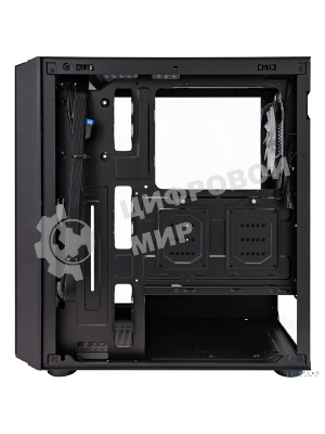 Компьютерный корпус 1STPLAYER TRILOBITE T7-P черный ATX 4x120мм LED fans T7-P-BK-4F1