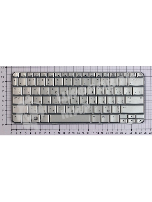 Клавиатура для ноутбука HP Pavilion TX1000 TX2000 TX2500 серебристая