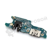 Шлейф (нижняя плата) с разъемом зарядки и микрофоном для OPPO A17k
