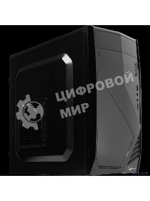 Компьютерный корпус Aerocool/Formula Cs-102 (mATX, без БП, 1x USB3.0, 1x USB2.0) черный