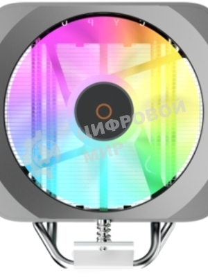 Кулер для процессора Cooler Ocypus Delta A40 BK ARGb Delta-A40-BK1NAWN00X-GL черный 120мм алюминий+медь 2000rpm 29db 4-pin 220W 156мм