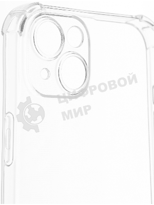Чехол (клип-кейс) BoraSCO для Apple iPhone 15 Plus прозрачный